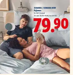 Lidl ESMARA/ESMARA MEN Pyjamas erbjuda