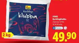 Lidl IVARS Kycklingklubba erbjuda