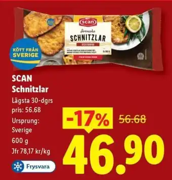Lidl SCAN Schnitzlar erbjuda