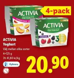 Lidl ACTIVIA Yoghurt erbjuda