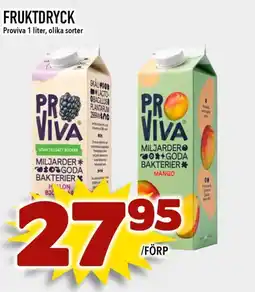 Rinkeby Matcenter Proviva Fruktdryck erbjuda