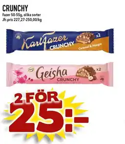 Rinkeby Matcenter Fazer Crunchy erbjuda