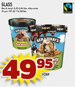 Rinkeby Matcenter Ben & Jerry's Glass erbjuda