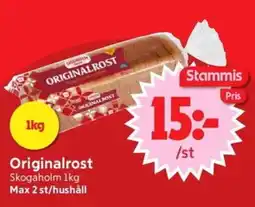 Nya Pulsen Skogaholm Originalrost erbjuda