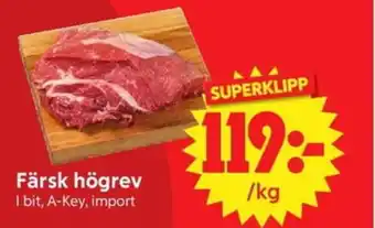 Nya Pulsen Färsk högrev erbjuda
