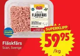 Nya Pulsen Scan Fläskfärs erbjuda