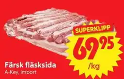Nya Pulsen Färsk fläsksida erbjuda