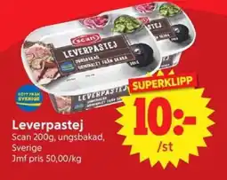 Nya Pulsen Scan Leverpastej erbjuda