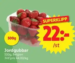 Nya Pulsen Jordgubbar erbjuda