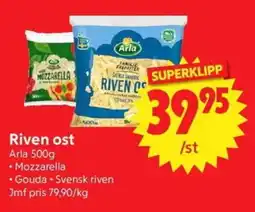 Nya Pulsen Arla Riven ost erbjuda