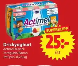 Nya Pulsen Actimel Drickyoghurt erbjuda