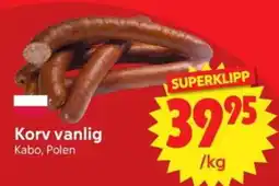 Nya Pulsen Korv vanlig erbjuda