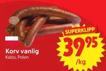 Nya Pulsen Korv vanlig erbjuda