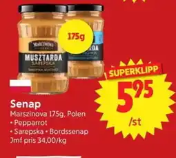 Nya Pulsen Marszinova Senap erbjuda