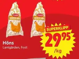 Nya Pulsen Lantgården Höns erbjuda