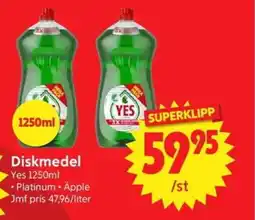 Nya Pulsen YES Diskmedel erbjuda