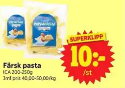 Nya Pulsen ICA Färsk pasta erbjuda