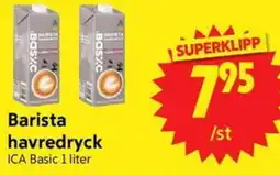 Nya Pulsen ICA Basic Barista havredryck erbjuda