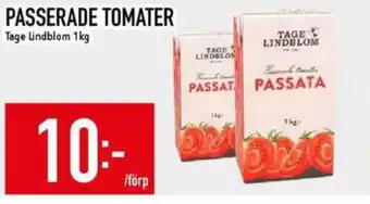 Matdax Tage Lindblom Passerade tomater erbjuda