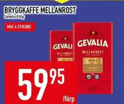 Matdax Gevalia Bryggkaffe mellanrost erbjuda