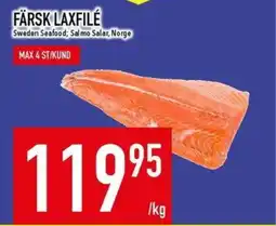 Matdax Färsk laxfilé erbjuda