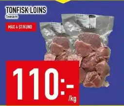 Matdax Tonfisk loins erbjuda
