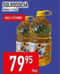 Matdax Alwaid Solrosolja erbjuda