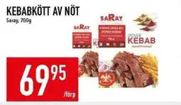 Matdax Saray Kebabkött av nöt erbjuda