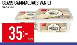 Matdax GB Glass gammaldags vanilj erbjuda