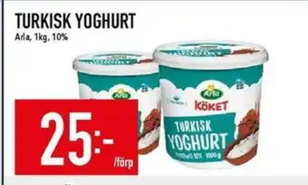 Matdax Arla Turkisk yoghurt erbjuda