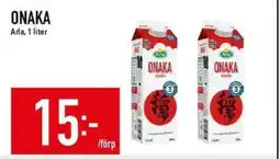 Matdax Arla Onaka erbjuda