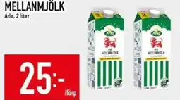 Matdax Arla Mellanmjölk erbjuda