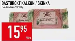 Matdax Fam Jacobsen Basturökt kalkon / skinka erbjuda