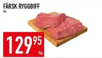 Matdax Färsk ryggbiff erbjuda