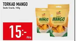 Matdax Exotic Snacks Torkad mango erbjuda