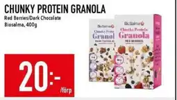 Matdax Biosalma Chunky protein Granola erbjuda