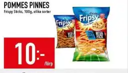 Matdax Pommes pinnes erbjuda