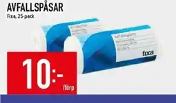 Matdax Fixa Avfallspåsar erbjuda