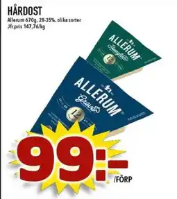 Matdax Allerum Hårdost erbjuda
