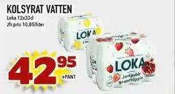 Matdax Loka Kolsyrat vatten erbjuda