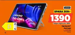 Power Lenovo Tab One 8,7" Skal ingår erbjuda