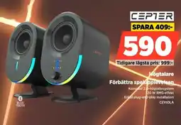 Power Cepter Högtalare Förbättra spelupplevelsen erbjuda