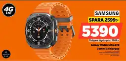 Power Samsung Galaxy Watch Ultra LTE Gemini Al inbyggd erbjuda