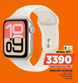 Power Authorized Reseller Watch SE 3, 44 mm alu erbjuda