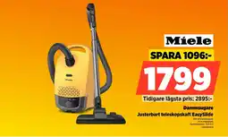 Power Miele Dammsugare Justerbart teleskopskaft EasySlide erbjuda