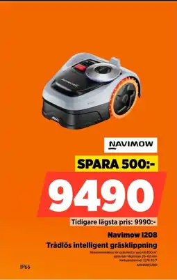 Power Navimow 1208 Trådlös intelligent gräsklippning erbjuda