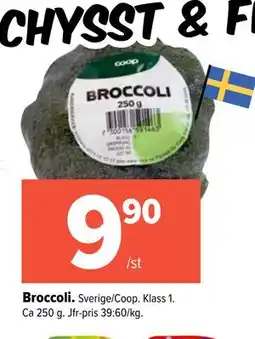 Coop Extra Broccoli erbjuda