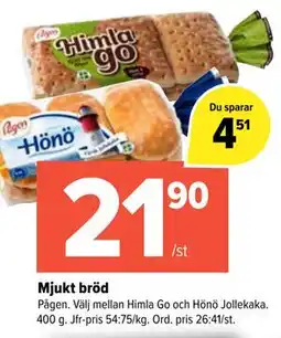 Coop Extra Mjukt bröd erbjuda