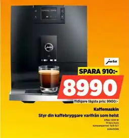 Power Jusa Kaffemaskin Styr din kaffebryggare varifrån som helst erbjuda