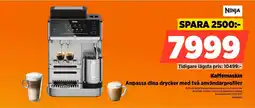 Power Ninja Kaffemaskin Anpassa dina drycker med två användarprofiler erbjuda